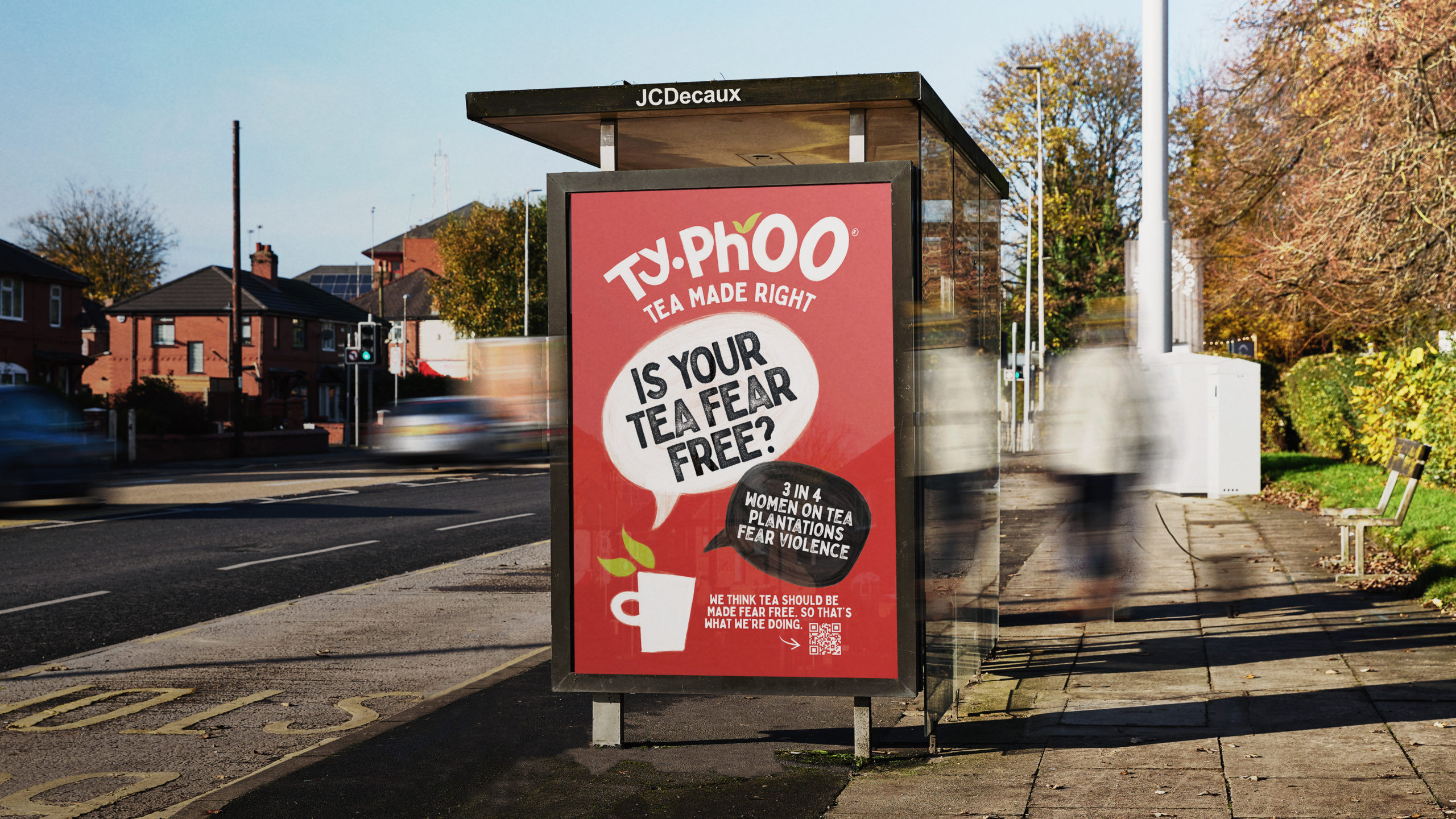 Typhoo billboard daylight